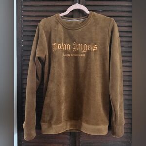 Palm Angels Brown Sweatshirt